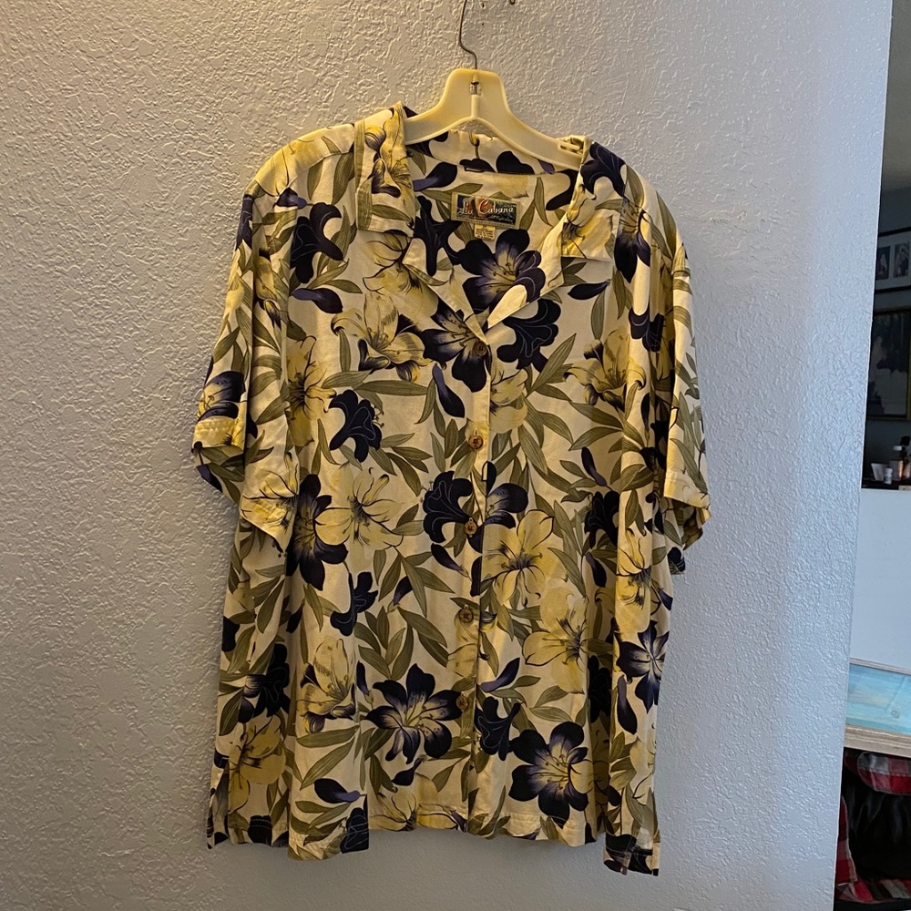 La Cabana woman’s Hawaiian shirt 3X